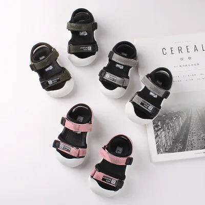

IHJ1066 2020 summer baby toddler shoes boy and girl soft bottom beach sandals, Customized color