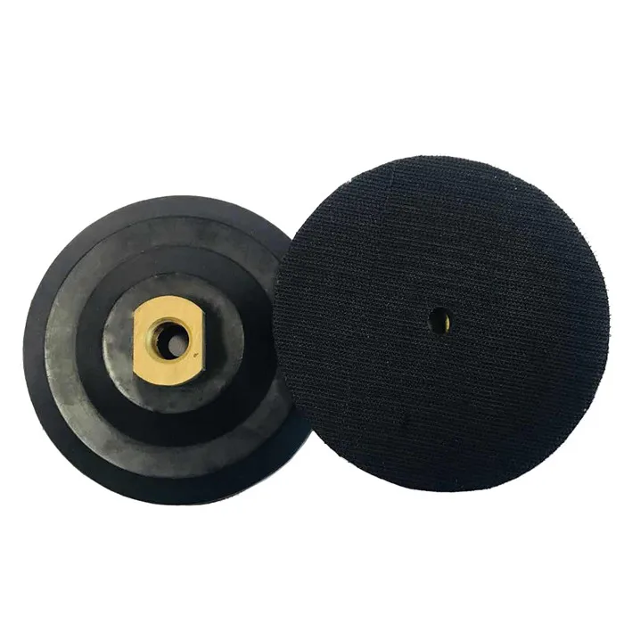 

Flexible 3 4 5inch Rubber Diamond Polishing Pad Backer Holder Backing Pad for Angle Grinder Other Hand Tools