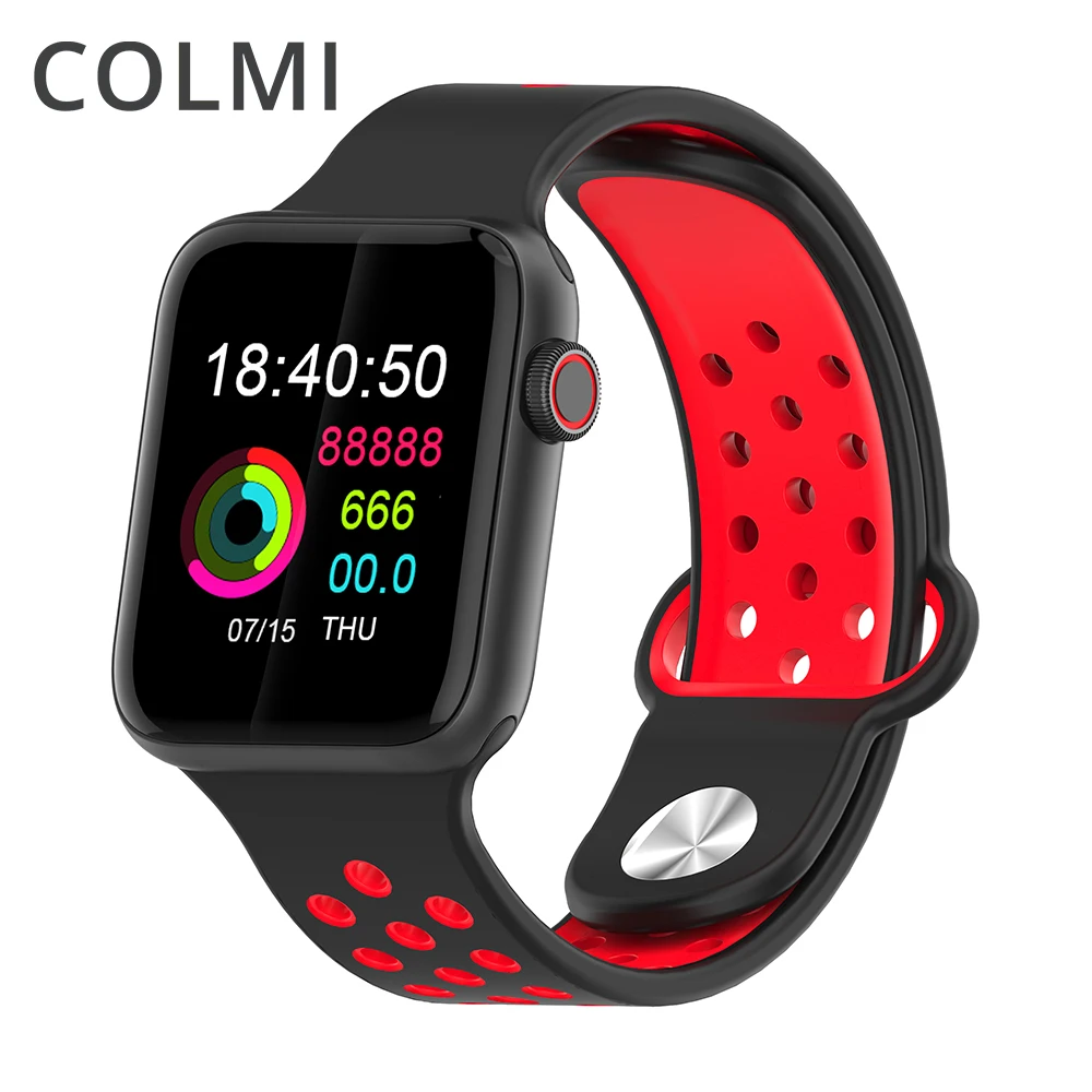 

COLMI 1.4 Inch Full Touch Screen Heart Rate Sport Smart Watches 2019 No Camera Fitness Tracker Mood Tracker Sleep Tracker Color