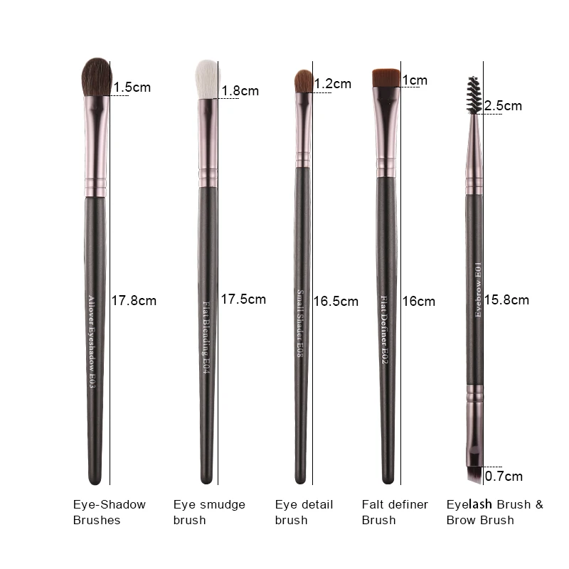 C010 Smudge Style Stylish Professional Fluffy Animal Hair Cosmetic