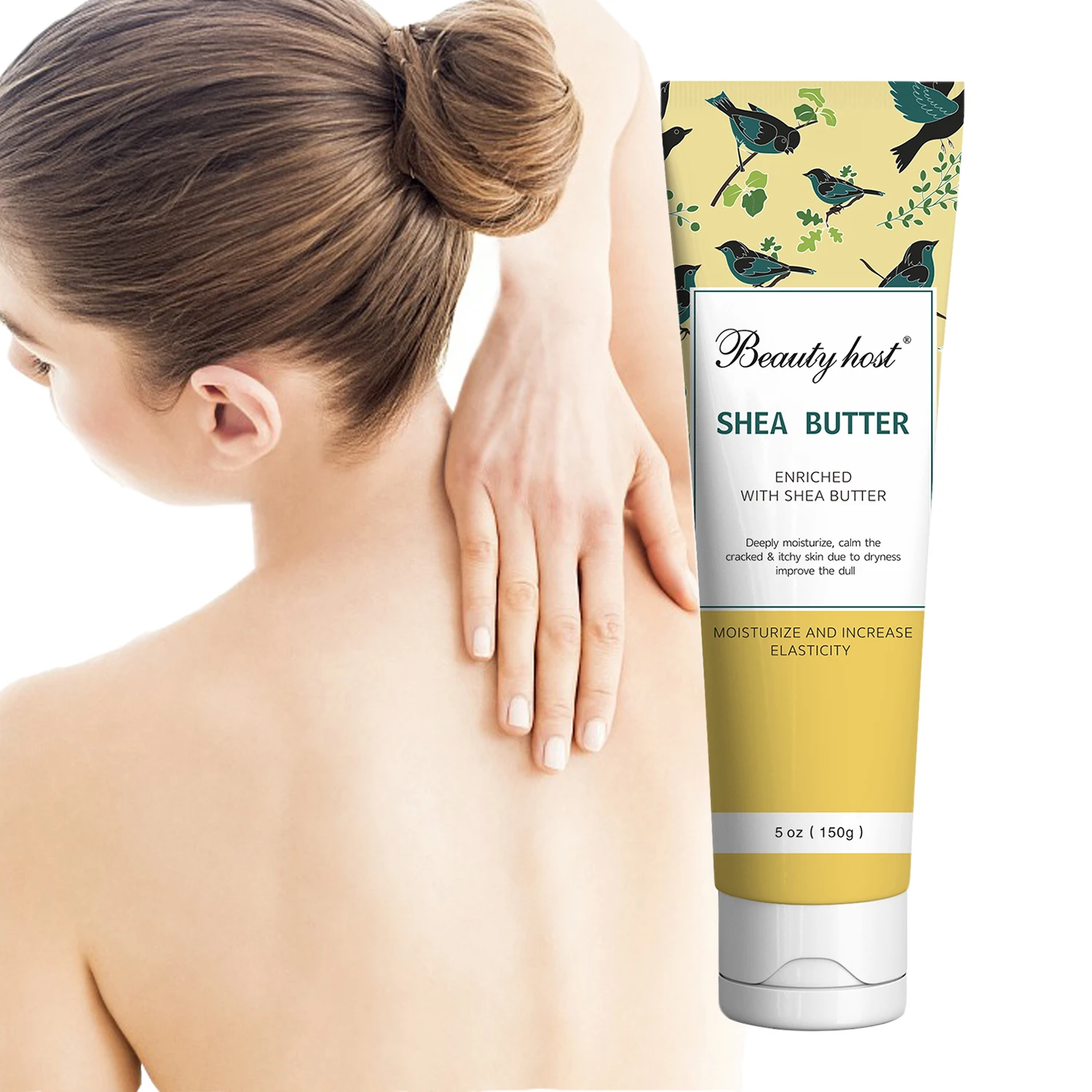 

Body Lotion Cream Private Label Organic Moisturizing Shea Butter Skin Whitening Cream for Black Skin
