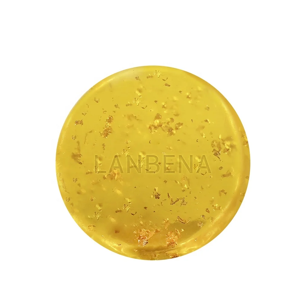 
LANBENA 24K Gold Handmade Soap Hyaluronic Acid Face Cleaning Moisturizing Acne Treatment Repair Whitening Anti Aging Winkless 