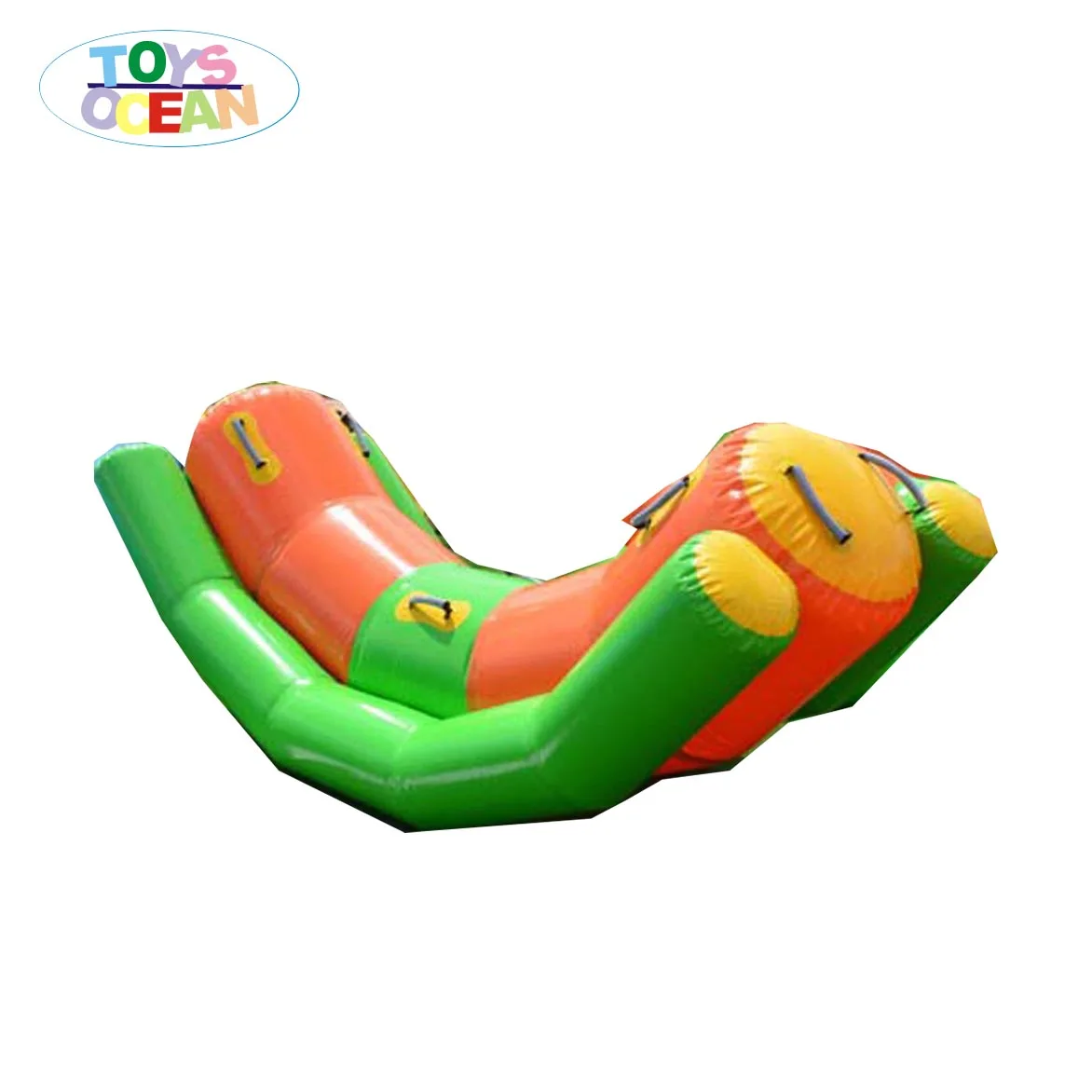 Mini Inflatable Water Teetertotter Seesaw For Kids Rocking Toys Games