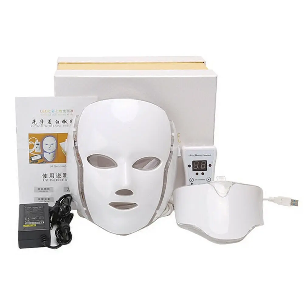 

Ideatherapy Amazon Best Selling 7 color device facial skin rejuvenation ance treatment led red light therapy mask wrap