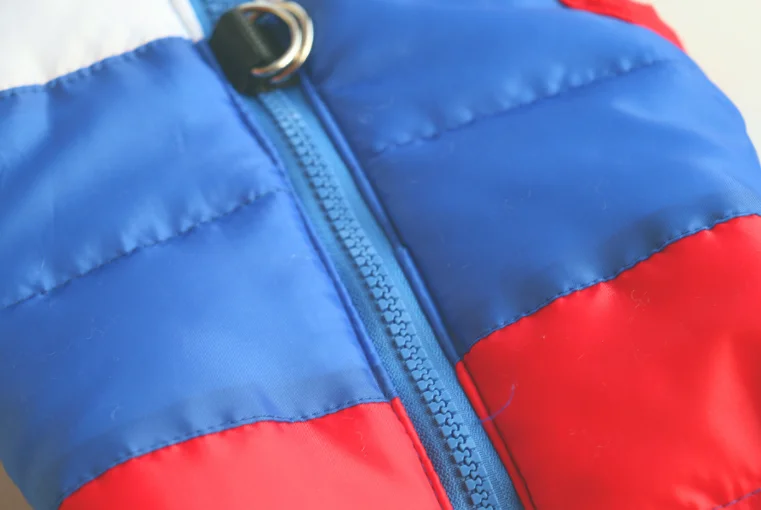 Winter Clothing Cotton-Padded Jacket Waistcoat Out Pull Buckle Pet Dog Clothes