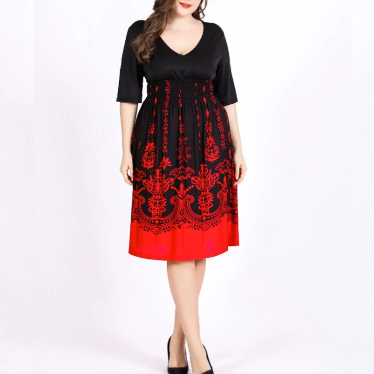Plus Size Dresses Women 2018 2019 Plus Size Formal Dresses Office Woman Plus Size Dresses for Work