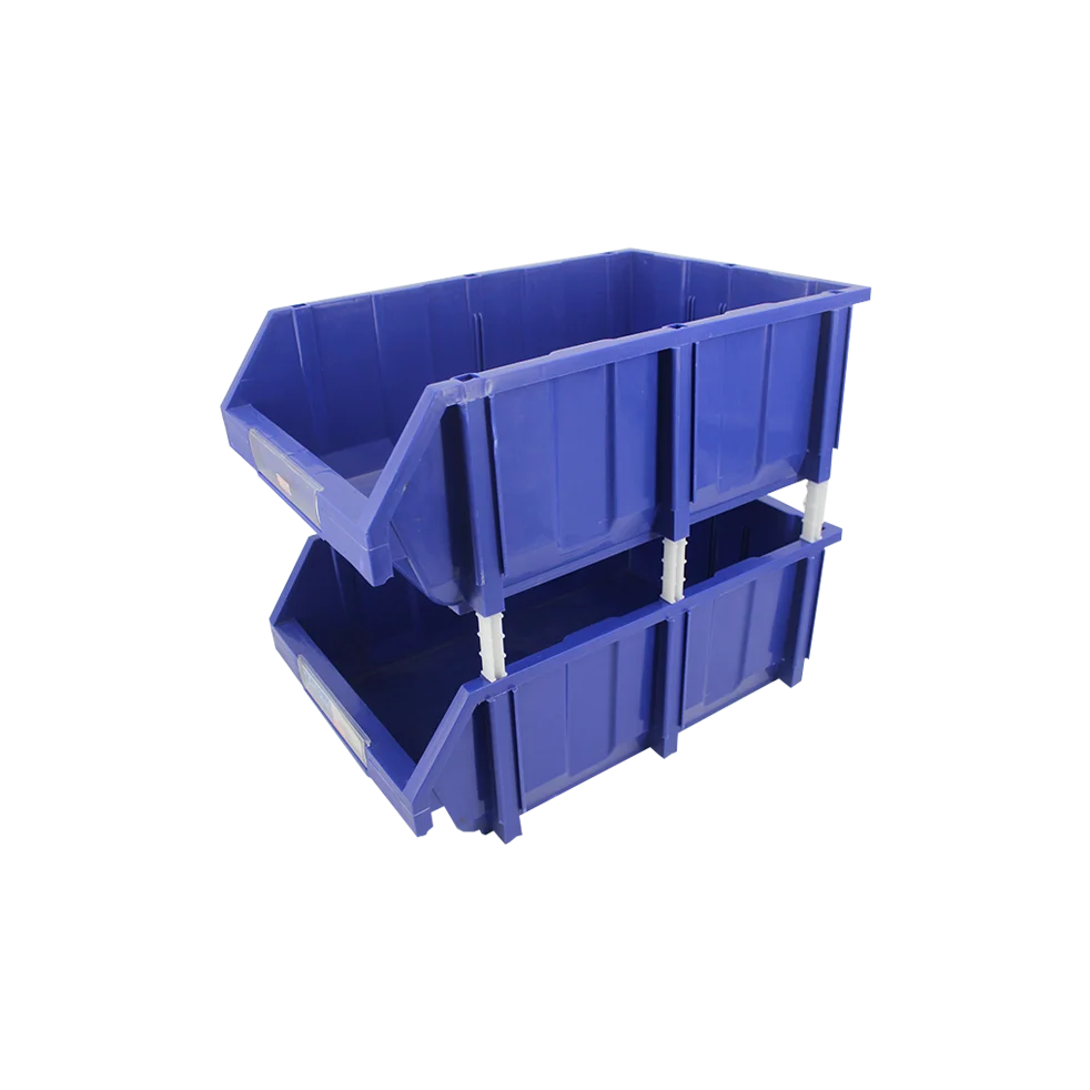 

600*400*230 Industrial PP Stackable Parts Beads ESD storage hardware plastic storage bins, Blue;yellow;red