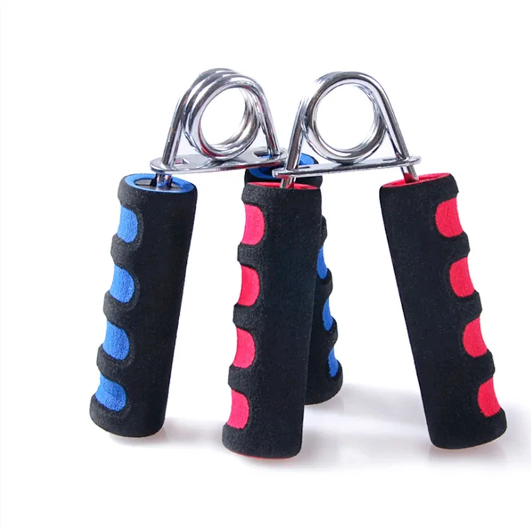 

Heavy Hand Grip Exerciser Steel Foam Hand Gripper Strengthener for Women Men, Red,blue