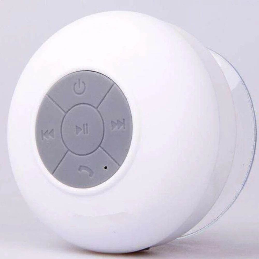 Newest trending BS06 products new arrivals handsfree phone holder mini portable sucker mushroom wireless speaker - ANKUX.COM