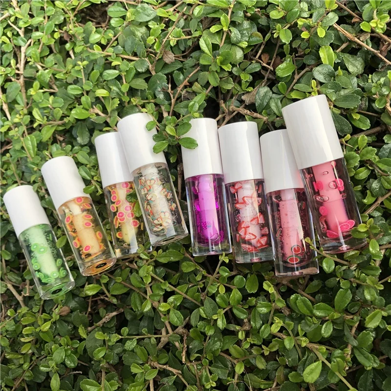 

New 8 colors cute tube lipgloss long lasting makeup lip oil makeup base vegan lipgloss