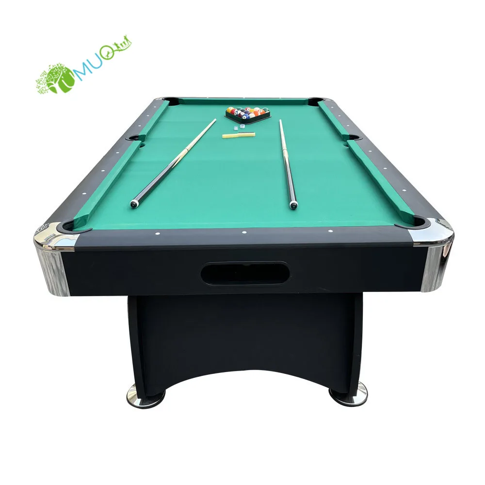 

YumuQ 7FT Folding Modern Billiard Pool Tables, Luxury American Snooker Pool Table Top for Family Indoor Table Games