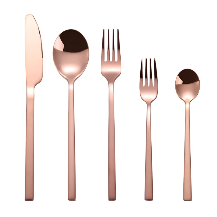 

Wholesale Cutipol Stainless Steel Silverware Hand Forged Flatware Sets, Silver;gold;rose gold;black;rainbow