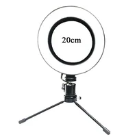 

Wholesale factory price desktop circle light led ring light photo studio photographic lighting selfie ring light