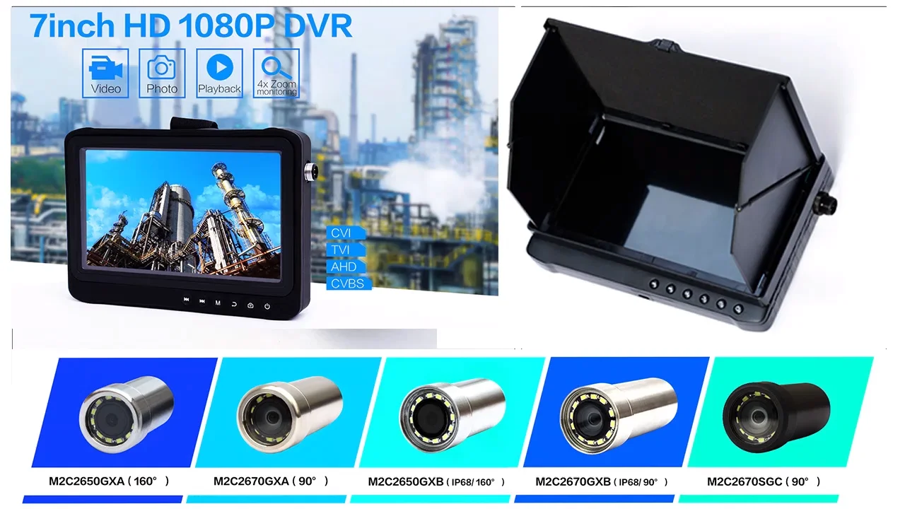 7 Inch Dvr Monitor Full Hd 1080p Tvi 