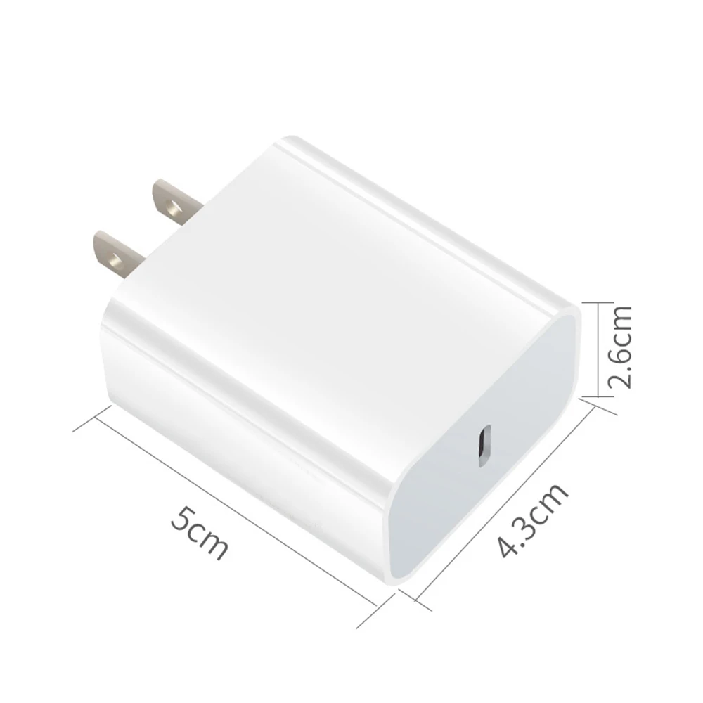 

High quality 20W USB TYPE C Charger usb-c mobile phone fast charger travel adapter PD charger 20W