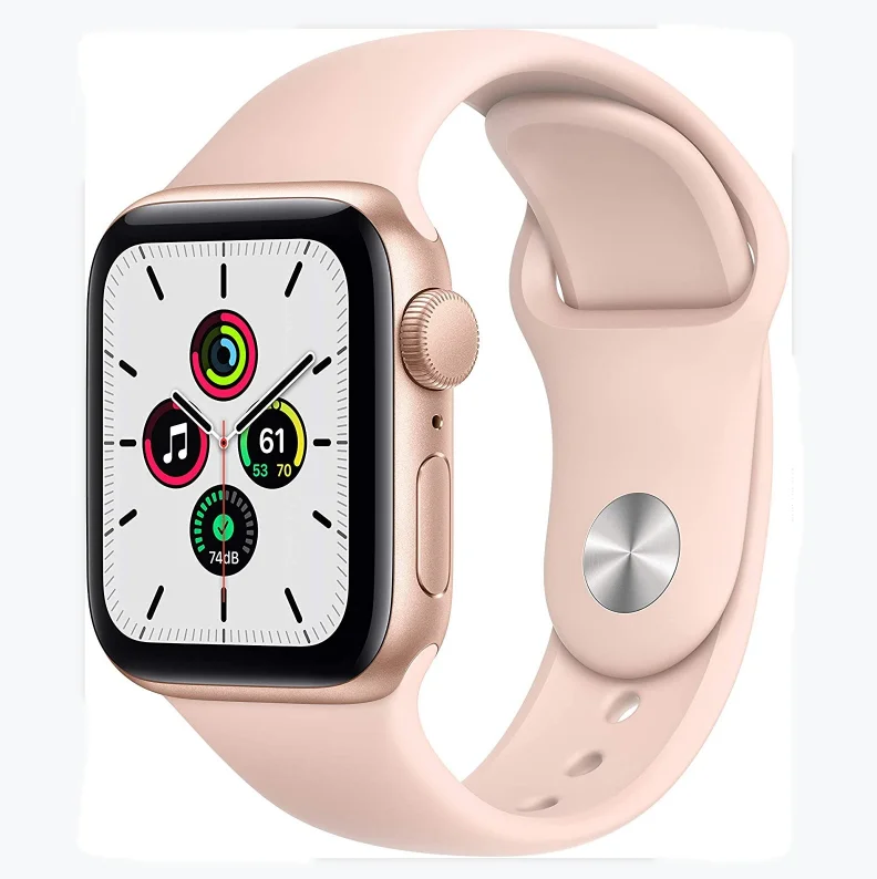 

For Apple Watch SE GPS 60mm with Pink Sand Sport Band