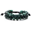 Aromatherapy Essential Oil Diffuser Bracelet Lava Stone Bead Gemstone Anxiety Bangle Cuff