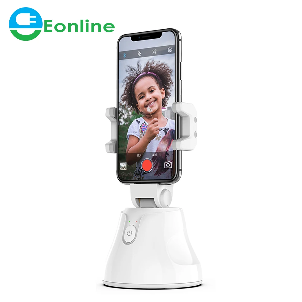 

Portable All-in-one Auto Smart Shooting Selfie Stick 360 Rotation Auto Face Tracking Object Tracking vlog Camera Phone Holder