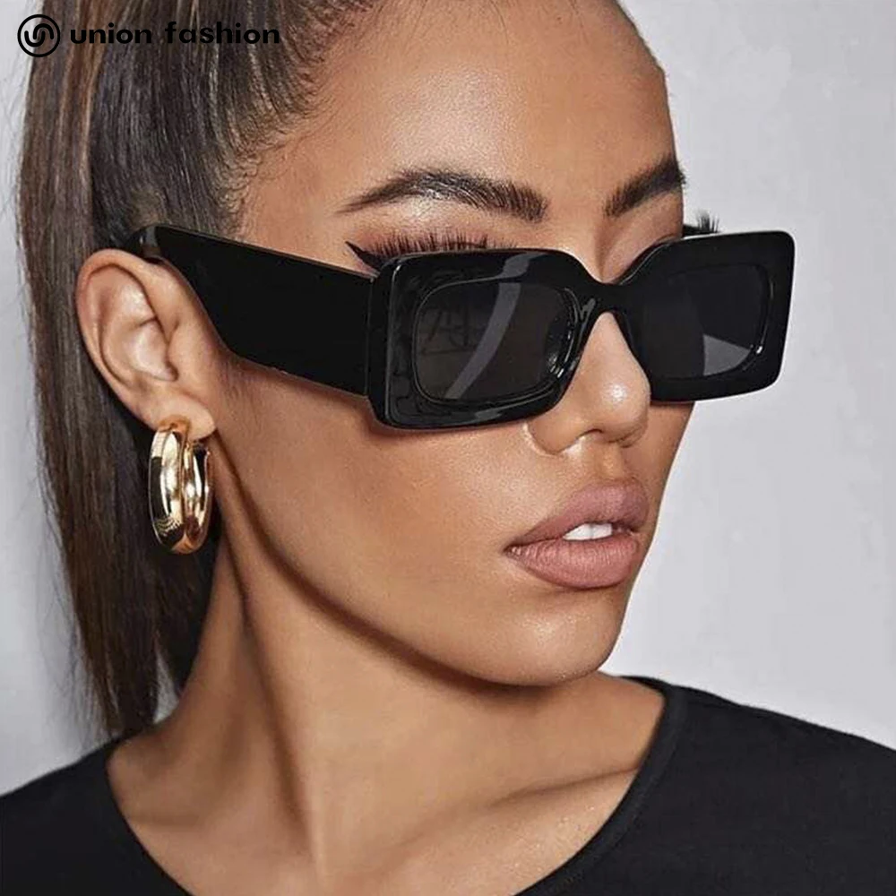 

Manufacturers Small Square Shape Black Acrylic Lens Women Eyewear Female Sunglasses