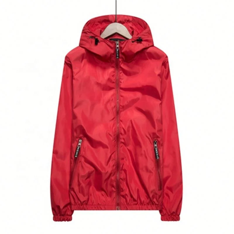 

Designer Autumn Casual Hooded Zipper Men's Jackets, White/red/gray/black/dark blue/orange