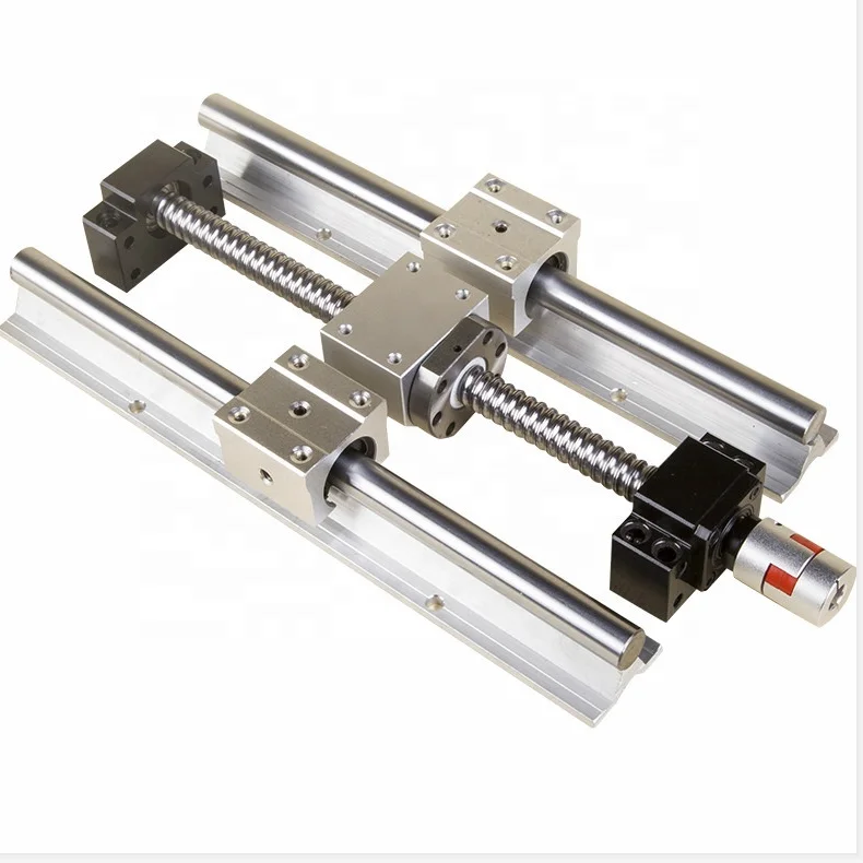 Aluminum linear guide rail SBR20 slide bearing SBR20LUU SBR20UU, View ...