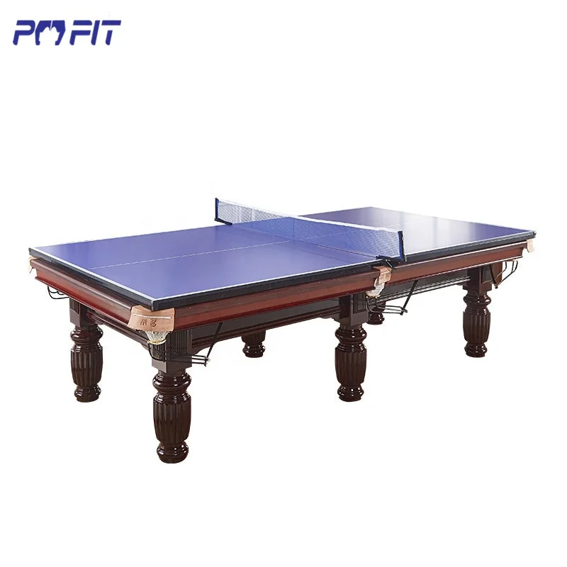 

Multifunction billard table professional 8 ft snooker pool table and table tennis