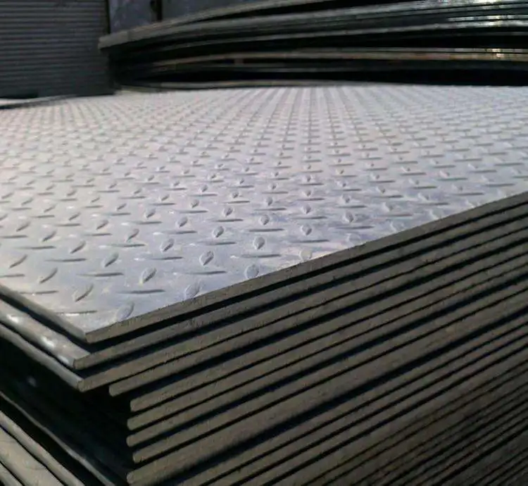 JIS Hot Rolled Checkered Steel Plate for Metal construction