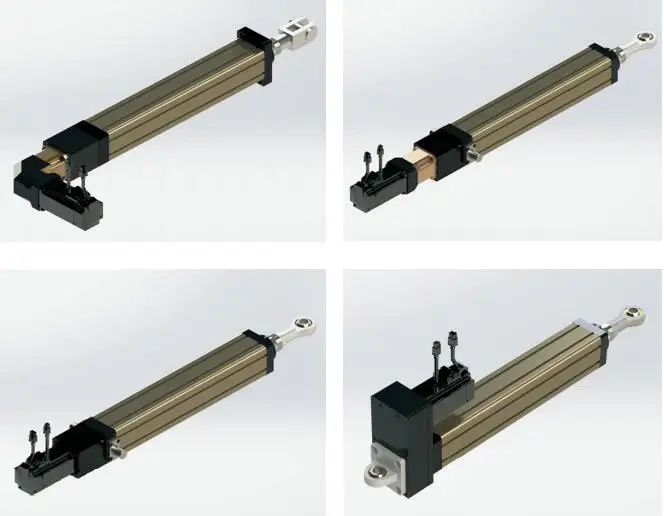 
High quality high precision high speed servo electric cylinder coaxial linear electric cylinder 