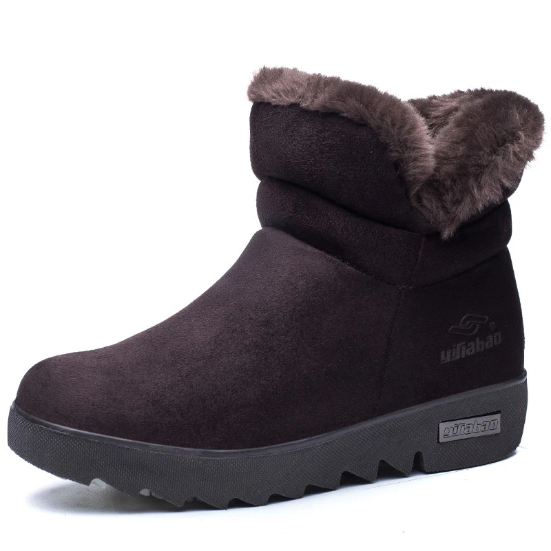 

New Style Outdoor Anti-slip Snow Ladies Boots Super Warm Women Winter Snow Boots, Black,brown