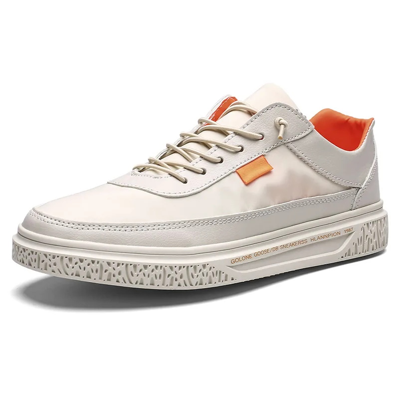 

Breathable Lightweight Mesh Gym Training Tennis men casual white flat shoes