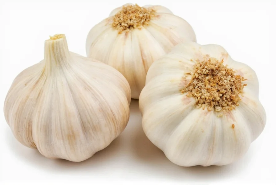Kitchen scale measuring garlic cloves for precise recipe preparation