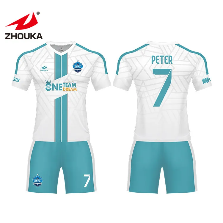 Oem Soccer Uniform Wholesale Women Customized Football Tracksuits Jersey Sublimation Dry Fit Soccer Wear