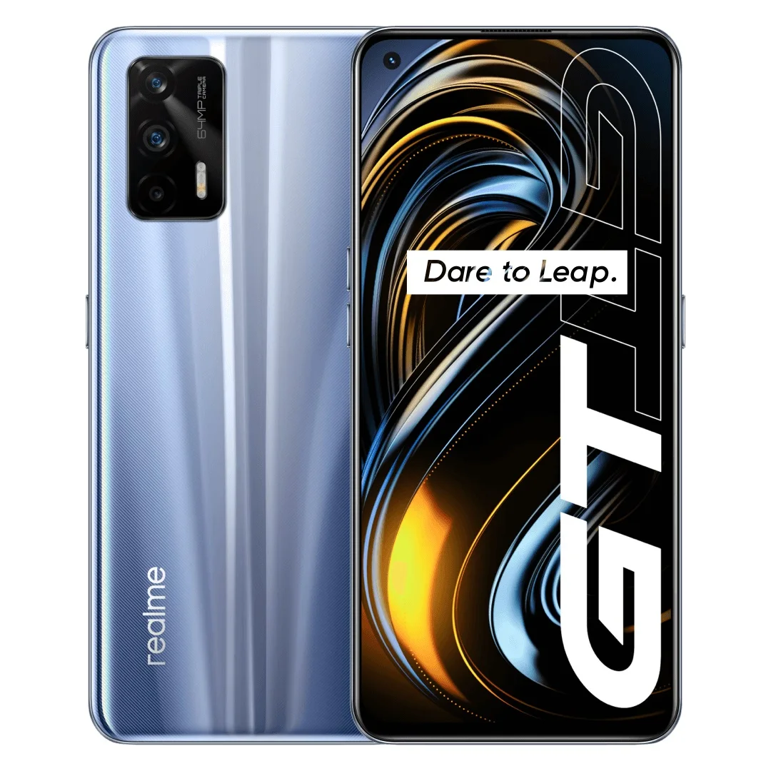 

2021 New Original Realme GT 5G Smart Phone 6.43" 8+128GB 65W Fast Charger Realme GT 5G Mobile Phone, Colors