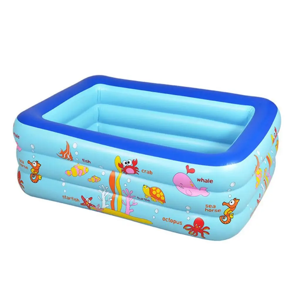 

Easily Fold-Able And Storage 14Ft Kolam Renang Anak Pool 366X100, Blue