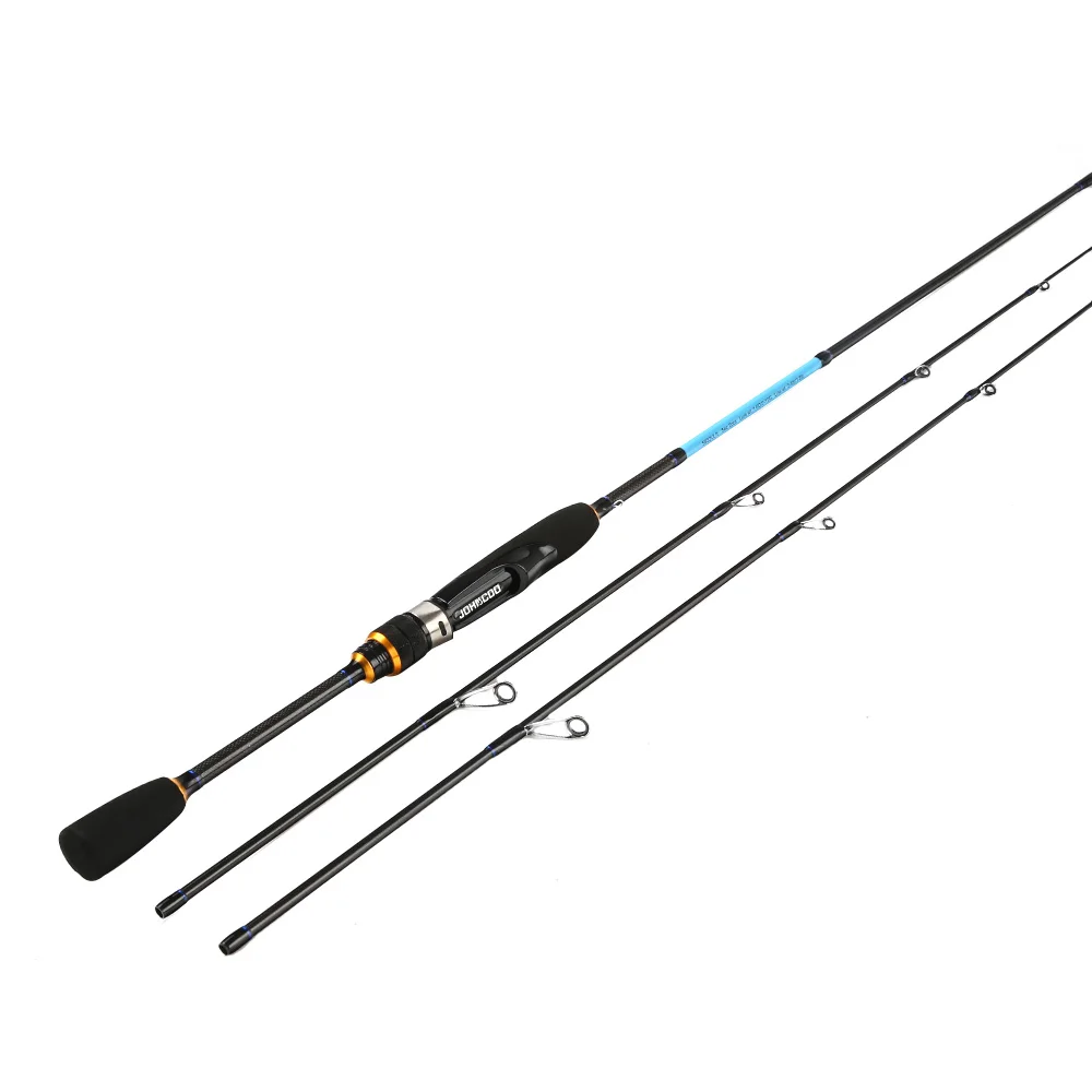 

JOHNCOO VIVID UL L ML Spinning Rod Solid Tip 2.1m 1.92m Trout Fast Action Carbon Rod Light Jigging Perch Fishing Rod