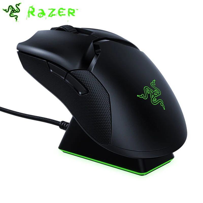 

Razer Wireless Viper Ultimate Hyperspeed RGB Lightest Gaming Mouse Optical Sensor 20000DPI 8 Programmable Button for Computer