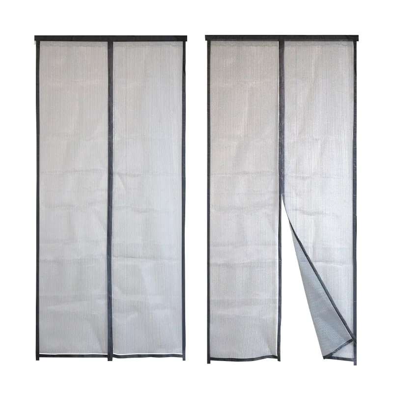 Best Price Premium Quality Bedroom Magnetic Door Curtain New Style Black Anti-Mosquitoes Summer Netting Made Durable Polyester