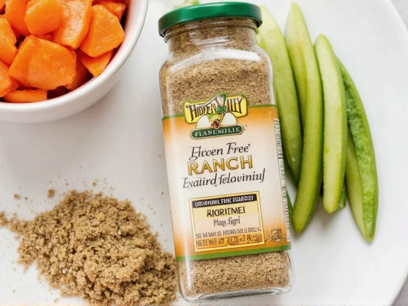 Hidden Valley Ranch Seasoning: Gluten-Free Facts Revealed