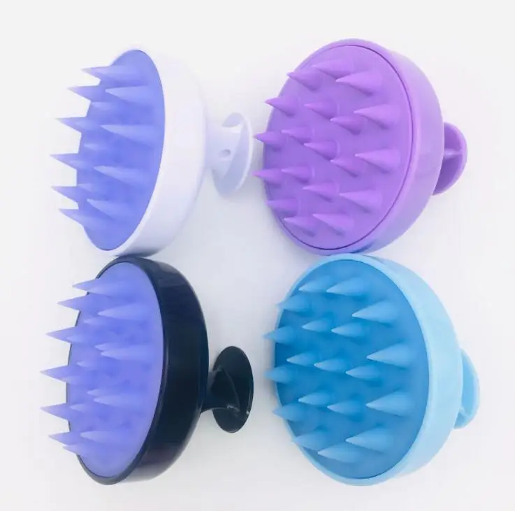 

Hair Shampoo Brush Head Mssager Scalp Cleansing Brush for Wet Hair Plastic Detangle Healthy Styling Care Colorful Combs