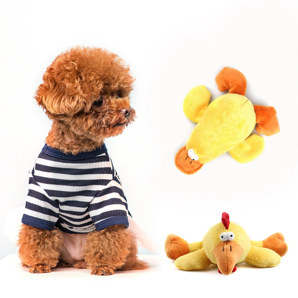 

Supplier Soft Chick Animal Sound Plush Dog Pet Bite Toys, As the pictures shoaw