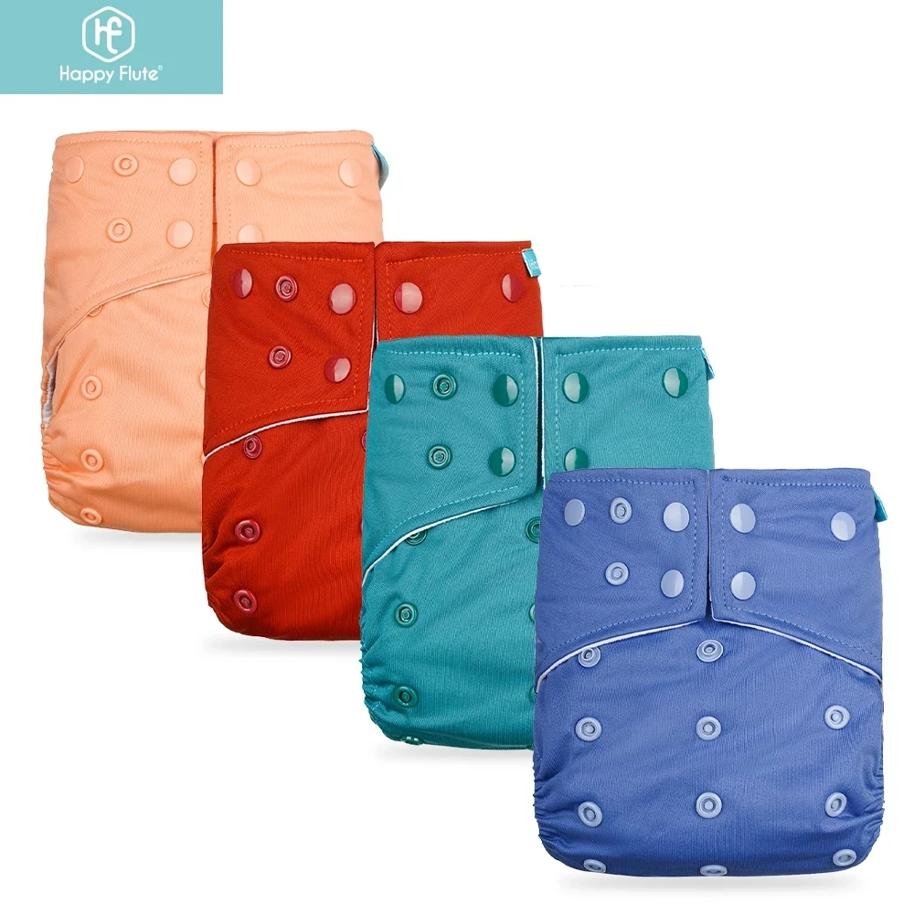 

Happy flute cloth diapers absorbent ecological diapers washable baby diapers, Colorful