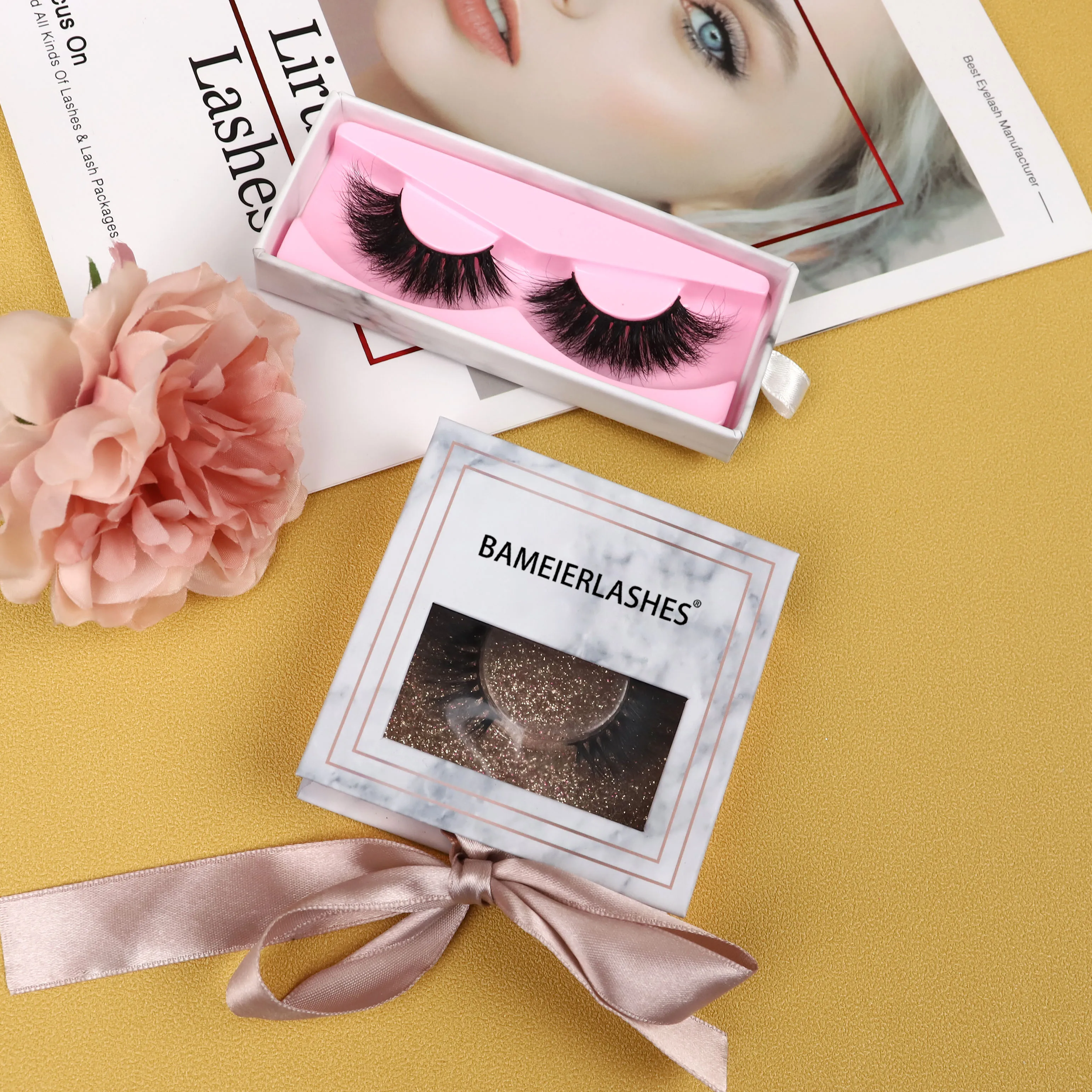 

eyelash case fluffy mink eyelash mink lashes3d wholesale vendor