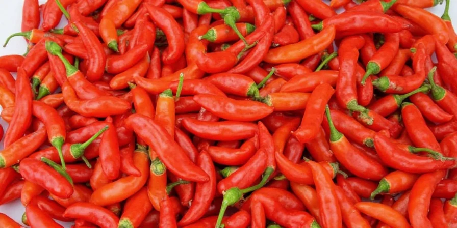 A well-stocked spice rack featuring various peppers