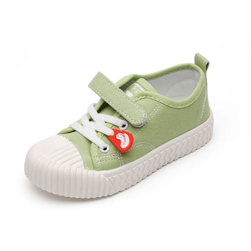 

Spring and summer new canvas shoes children's solid color casual shoes candy color shoes