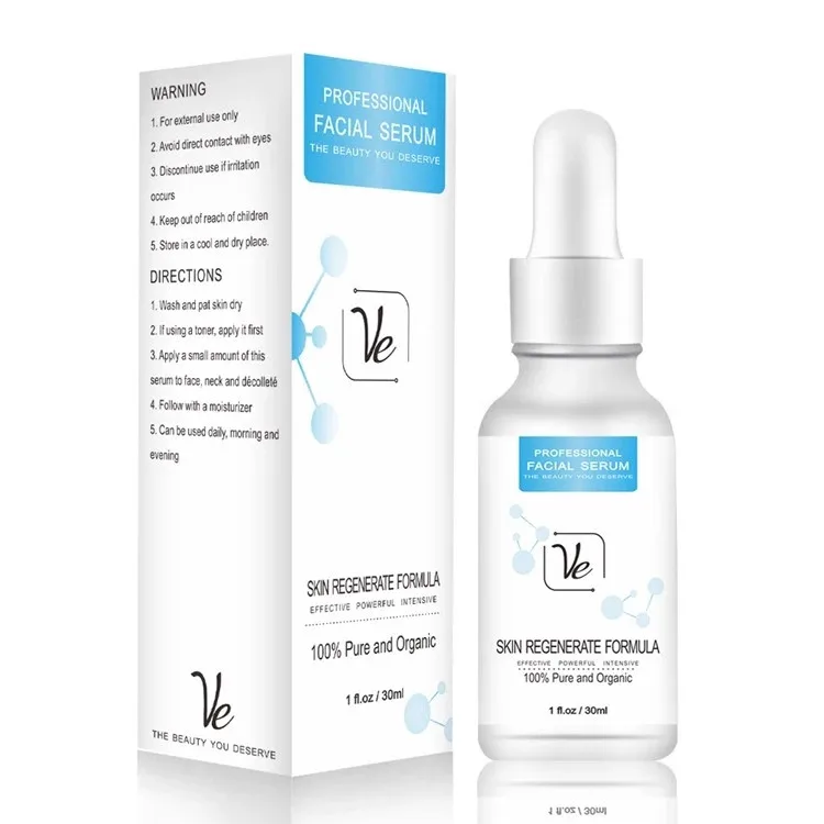 

Private Label Skin Whitening Serum Vitamin E Oil 30ml Anti Aging Vitamin C Serum With Hyaluronic Acid