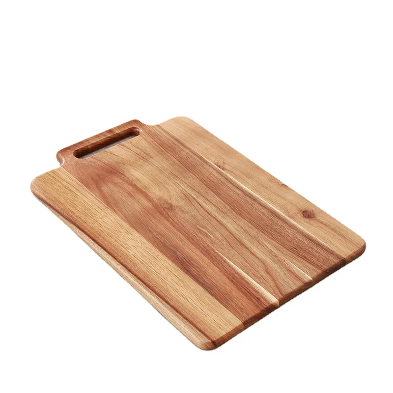 

Single Piece Package Natural wooden Acacia Wood Cutting Board, Natural bamboo