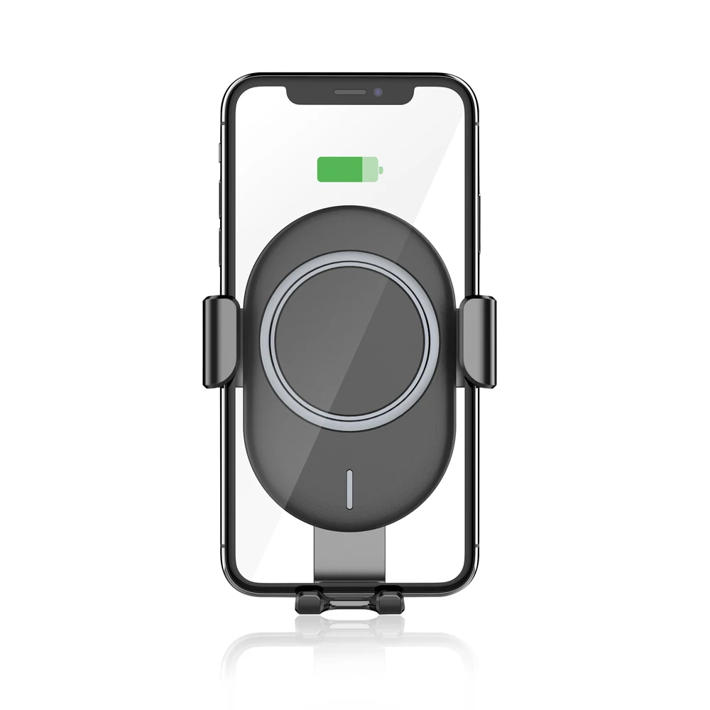 

2021 Newest Car mount mobile phone holder and hot selling smartphone fast wireless charger Product