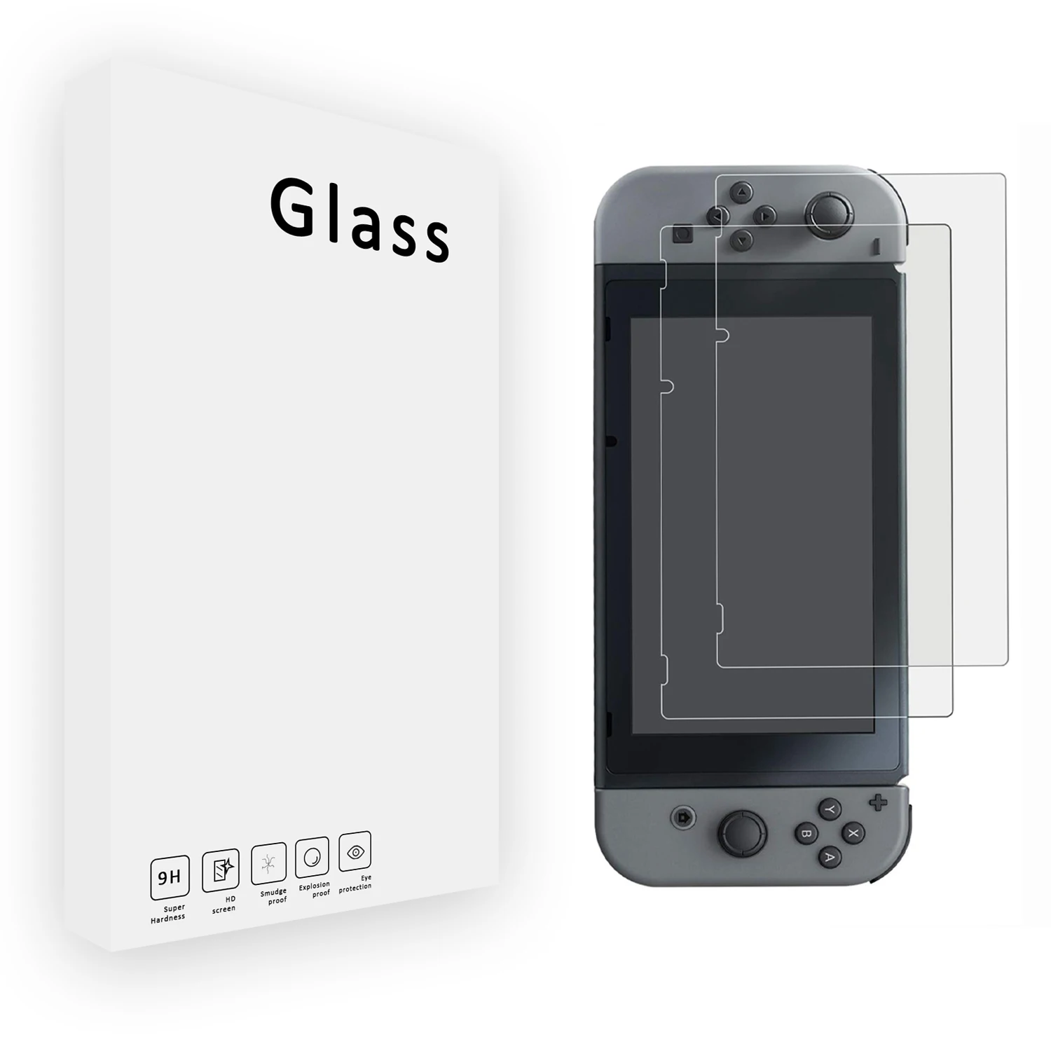 

INNOPLUS For Nintendo Switch 6.2 inch glass film tempered glass 9H on sale, Transparent, crystal clear, crystal clear