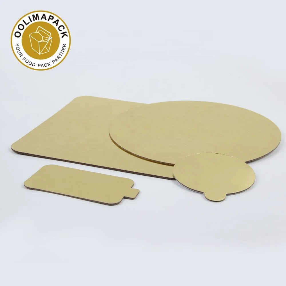 
Gold/silver cake board round,Mini cake paper board 