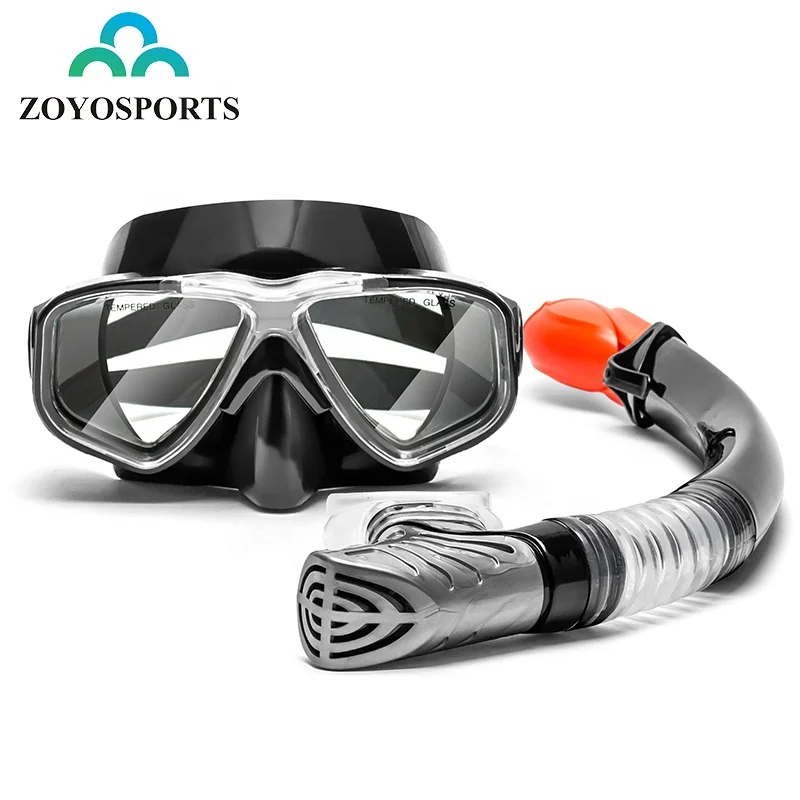 

Zoyosports Silicone Submersible Eyewear Snorkeling Glasses Deep Sports Goggles Diving Mask